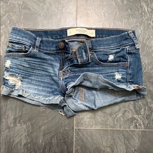 Size 2 Abercrombie & Fitch Jean Shorts